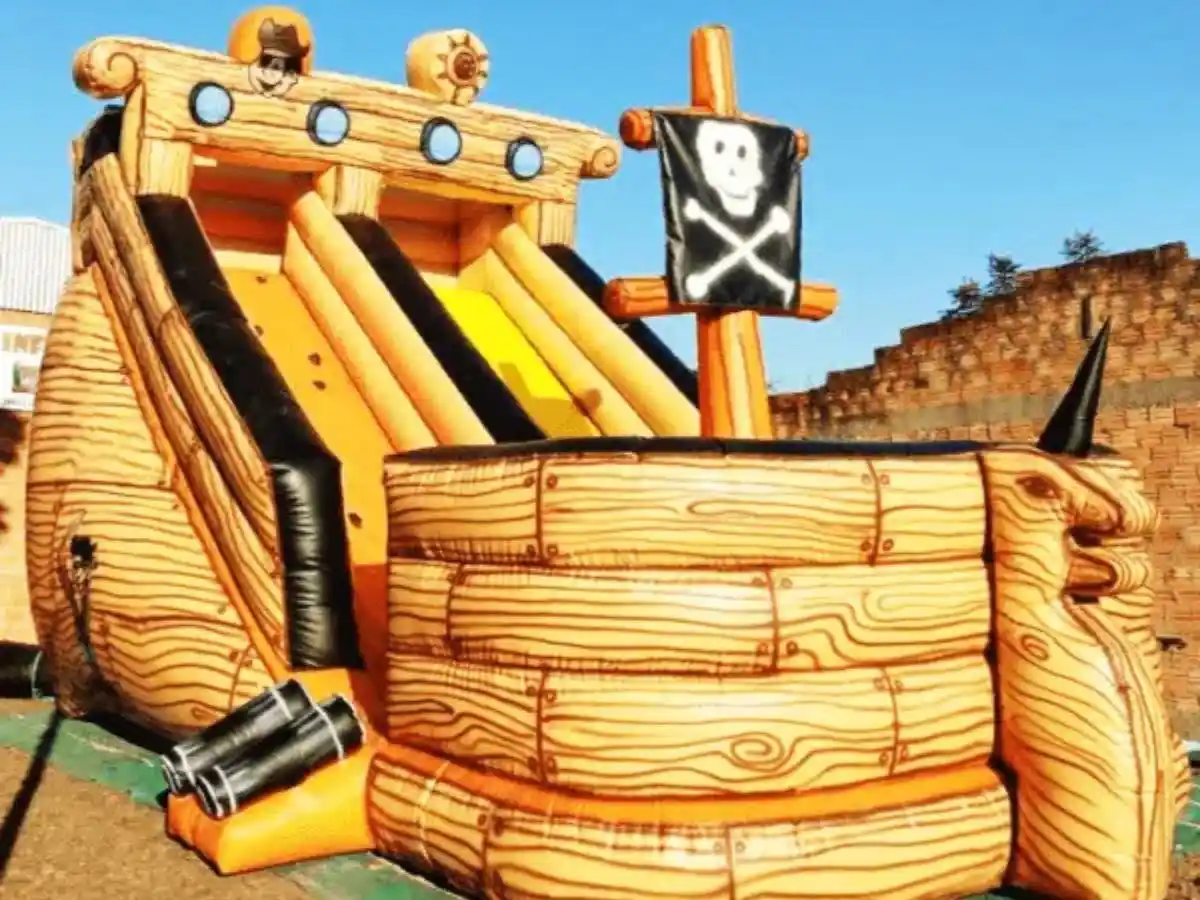 aluguel de tobogã pirata